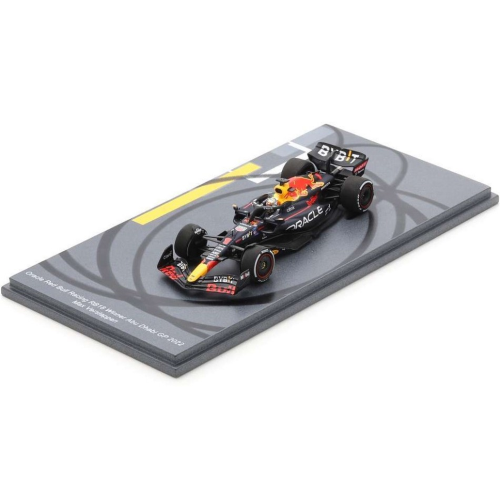 RED BULL MAX VERSTAPPEN 2022 N.1 WINNER ABU DHABI GP (W/TYRE MARKS) 1:43 Spark Model Formula 1 Modellino