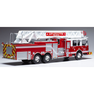 SMEAL 105 RM ARLINGTON FIRE RESCUE DREHLEITERWAGEN 1:43 Ixo Model Pompieri Modellino