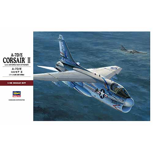 A-7D/E CORSAIR II KIT 1:48 Hasegawa Kit Aerei Die Cast Modellino