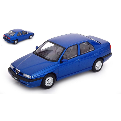 ALFA ROMEO 155 1996 BLUE 1:18 Triple 9 Auto Stradali Die Cast Modellino