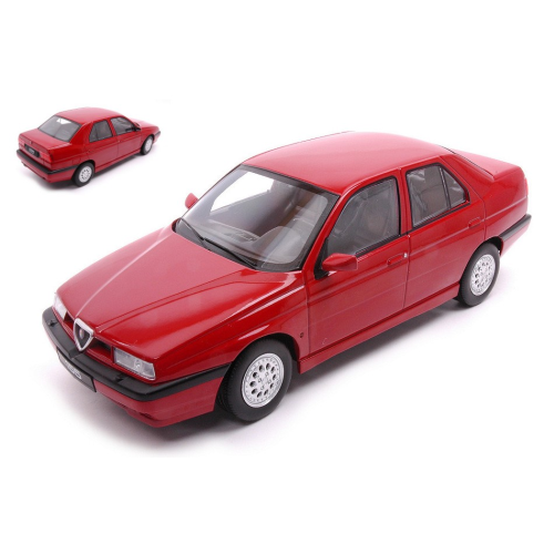ALFA ROMEO 155 1996 RED 1:18 Triple 9 Auto Stradali Modellino