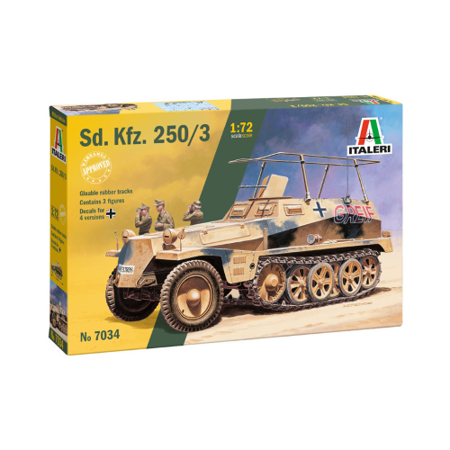 SD KFZ 250/3 KIT 1:72 Italeri Kit Mezzi Militari Modellino