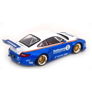 PORSCHE 911 (997) RWB OLD & NEW 2020 ROTHMANS WHITE 1:18 ModelCarGroup Auto Competizione Modellino