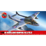 DE HAVILLAND VAMPIRE FB.5/FB.9 KIT 1:48 Airfix Kit Aerei Die Cast Modellino