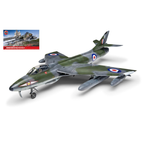 HAWKER HUNTER FGA.9/FR.10/GA.11 KIT 1:48 Airfix Kit Aerei Modellino