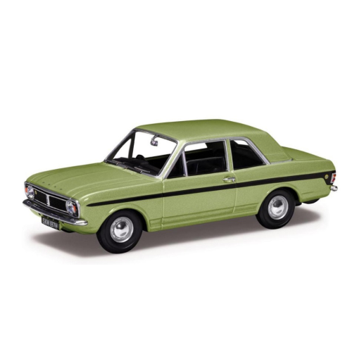 FORD CORTINA MK2 LOTUS 1967 GREEN 1:43 Vanguards Auto Stradali Modellino
