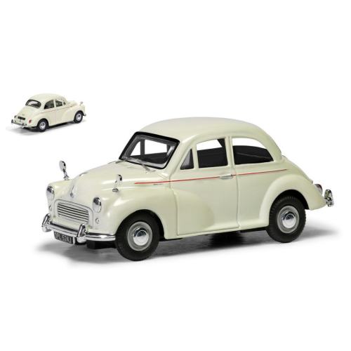 MORRIS MINOR 1000 1963 WHITE 1:43 Vanguards Auto Stradali Modellino