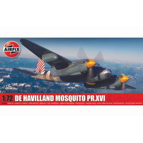 DE HAVILLAND MOSQUITO PR.XVI KIT 1:72 Airfix Kit Aerei Modellino