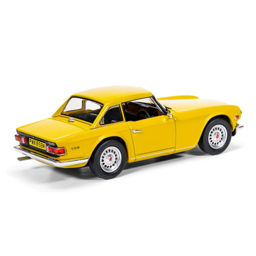 TRIUMPH TR6 HARD TOP 1970 YELLOW 1:43 Vanguards Auto Stradali Modellino
