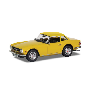 TRIUMPH TR6 HARD TOP 1970 YELLOW 1:43 Vanguards Auto Stradali Modellino