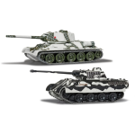 WORLD OF TANKS T-34 VS PANTHER cm 10,4 Corgi Mezzi Militari Die Cast Modellino