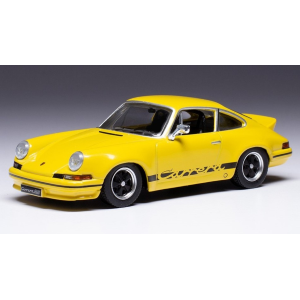 PORSCHE 911 CARRERA RS 2.7 1973 YELLOW BLACK MAGIC 1:43 Ixo Model Auto Stradali Modellino