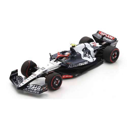 ALPHA TAURI AT04 N.22 BAHRAIN GP 2023 YUKI TSUNODA 1:43 Spark Model Formula 1 Modellino