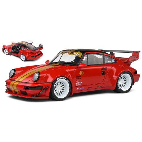 RWB BODYKIT 2021 RED SAKURA 1:18 Solido Auto Stradali Modellino