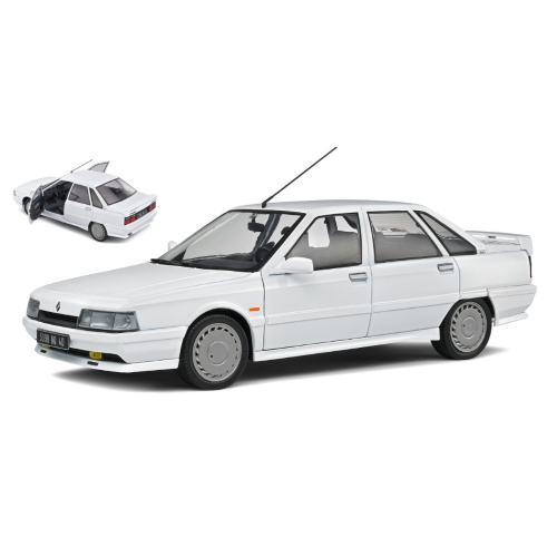 RENAULT 21 TURBO MK1 1988 WHITE 1:18 Solido Auto Stradali Modellino