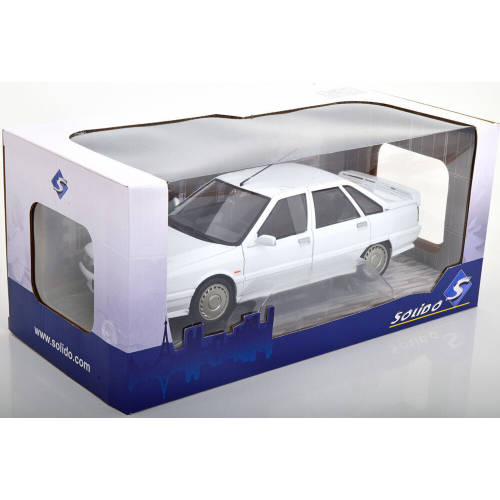 RENAULT 21 TURBO MK1 1988 WHITE 1:18 Solido Auto Stradali Modellino