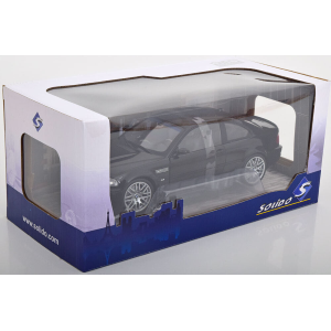 BMW E46 CSL 2003 BLACK 1:18 Solido Auto Stradali Modellino