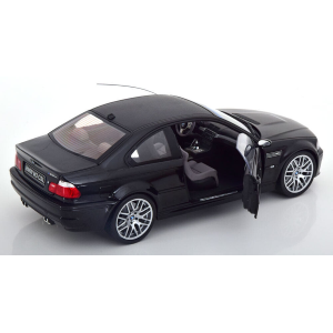 BMW E46 CSL 2003 BLACK 1:18 Solido Auto Stradali Modellino
