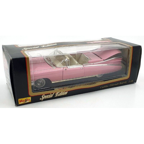 CADILLAC ELDORADO BIARRITZ 1959 PINK 1:18 Maisto Auto Stradali Modellino