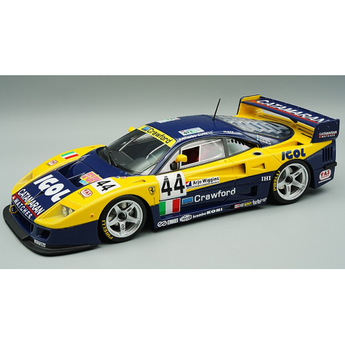 FERRARI F40 GTE N.44 24h LE MANS 1996 L.DELLA NOCE/A.OLOFSSON/C.ROSENBLAD1:18 Tecnomodel Auto Competizione Modellino