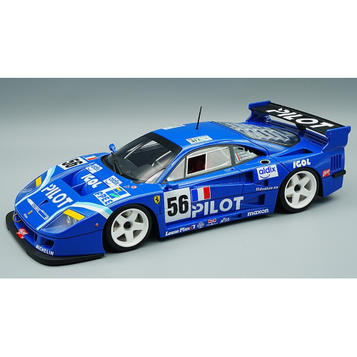 FERRARI F40 GTE N.56 24H LE MANS 1996 M.FERTE/O.THEVENIN/N.LOBOISETTIER 1:18 Tecnomodel Auto Competizione Modellino