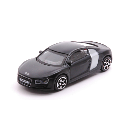 AUDI R8 COUPE 2009 BLACK 1:43 Burago Auto Stradali Modellino