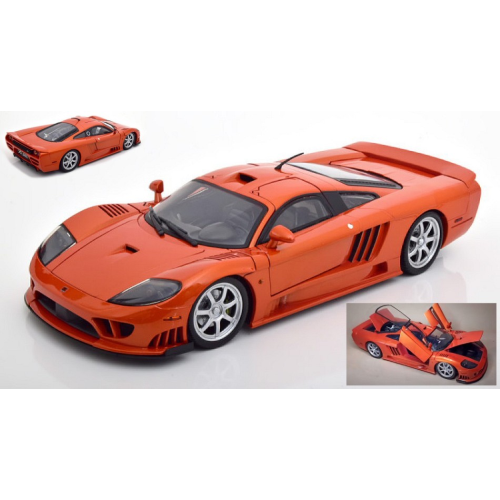 SALLEN S7 TWIN TURBO 2004 ORANGE 1:12 MotorMax Auto Stradali Modellino
