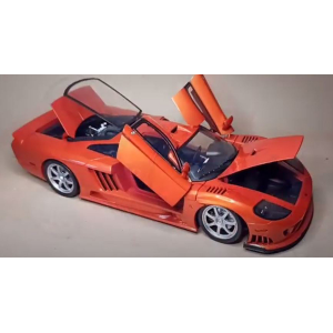 SALLEN S7 TWIN TURBO 2004 ORANGE 1:12 MotorMax Auto Stradali Modellino