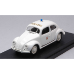VW BEETLE POLIZEI 1953 WHITE 1:43 Rio Forze dell'Ordine Die Cast Modellino