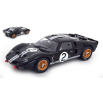 FORD GT40 MKII 7.0L V8 TEAM SHELBY AMERICAN N.2 WINNER 24h LE MANS 1966 B.McLAREN-C.AMON 1:12 CMR Classic Model Replicars Auto Competizione Modellino