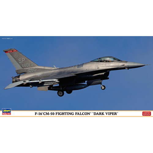 F-16CM 50 FIGHTING FALCON DARK VIPER KIT 1:48 Hasegawa Kit Aerei Modellino
