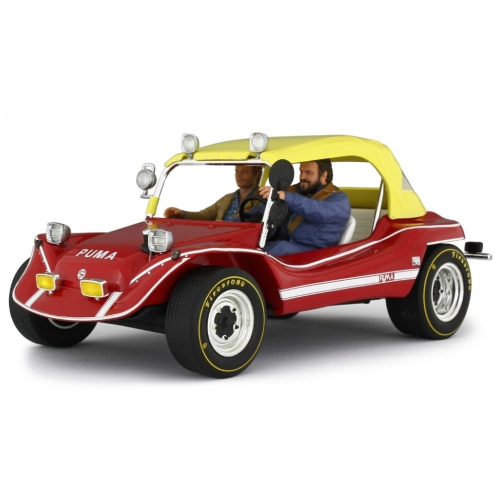 PUMA DUNE BUGGY 1972 WITH BUD SPENCER/TERENCE HILL BLISTER SEPARATI 1:18 Laudo Racing Movie Modellino
