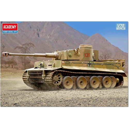 GERMAN TIGER VERSION EARLY KIT 1:72 Academy Kit Mezzi Militari Modellino