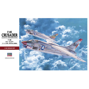 F8E CRUSADER KIT 1:48 Hasegawa Kit Aerei Modellino