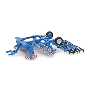 FORTSCHRITT PFLUG B200 + SCHEIBENEGGE B402 1:32 Schuco Mezzi Agricoli e Accessori Modellino