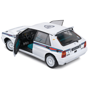 LANCIA DELTA HF INTEGRALE EVO 1 MARTINI 6 1992 WHITE 1:18 Solido Auto Stradali Modellino