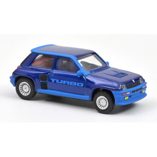 RENAULT 5 TURBO 1980 OLYMPE BLUE 1:54 Norev Auto Stradali Modellino