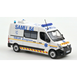 RENAULT MASTER 2014 SAMU 84 1:43 Norev Ambulanze Die Cast Modellino