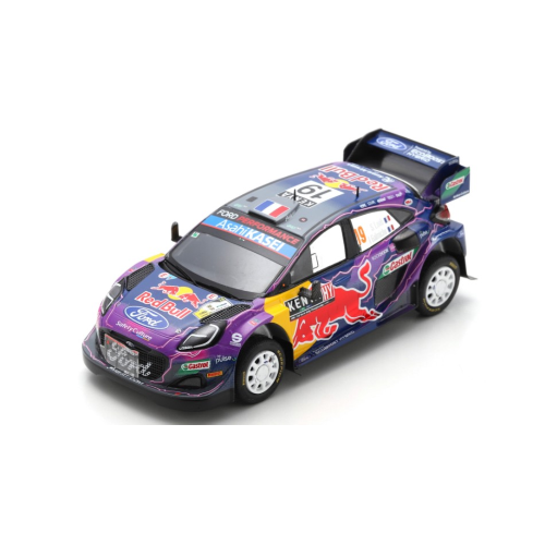 FORD PUMA N.19 RALLY SAFARI KENYA 2022 S.LOEB-I-GALMICHE 1:43 Spark Model Auto Rally Modellino
