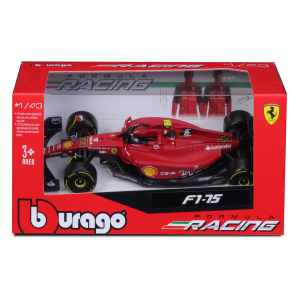 FERRARI F1 F1-75 N.55 2022 CARLOS SAINZ 1:43 Burago Formula 1 Modellino