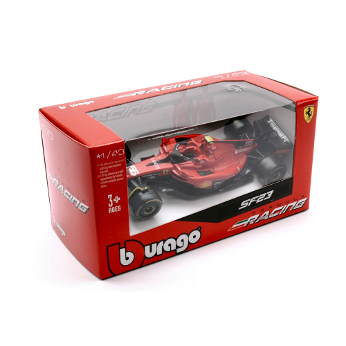 FERRARI SF-23 N.55 2023 CARLOS SAINZ 1:43 Burago Formula 1 Modellino