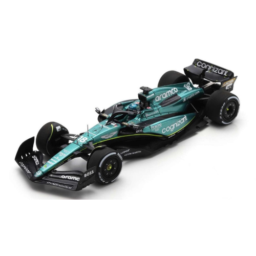 ASTON MARTIN AMR23 N.18 6th BAHRAIN GP 2023 LANCE STROLL 1:43 Spark Model Formula 1 Modellino