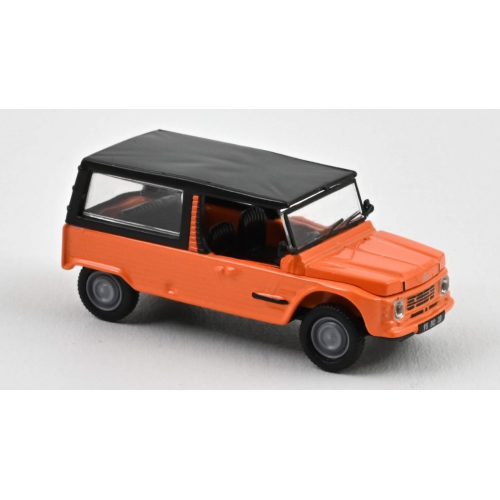 CITROEN MEHARI 1978 KIRGHIZ ORANGE 1:87 Norev Auto Stradali Modellino