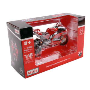DUCATI DESMOSEDICI LENOVO 2022 N.43 JACK MILLER 1:18 Maisto Moto Modellino