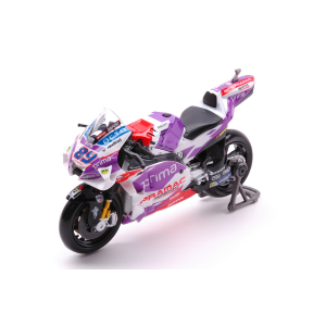 DUCATI DESMOSEDICI PRAMAC 2022 N.89 JORGE MARTIN 1:18 Maisto Moto Modellino