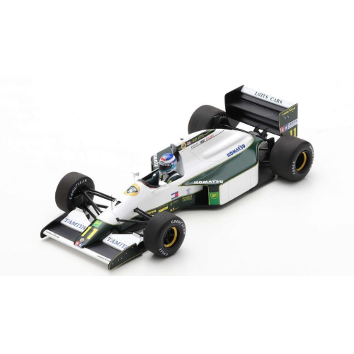 LOTUS 102B MIKA HAKKINEN 1991 N.11 MONACO GP 1:18 Spark Model Formula 1 Modellino