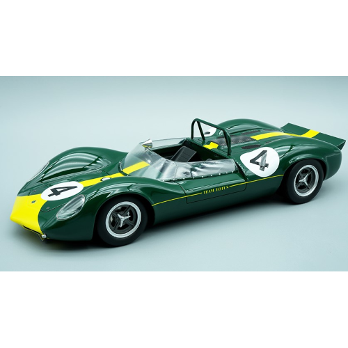 LOTUS TYPE 30 N.4 OULTON PARK TT 1965 JIM CLARK 1:18 Tecnomodel Auto Competizione Modellino