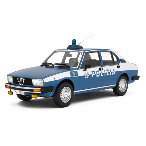ALFA ROMEO ALFETTA 2.0 L 1978 POLIZIA 1:18 Laudo Racing Forze dell'Ordine Modellino
