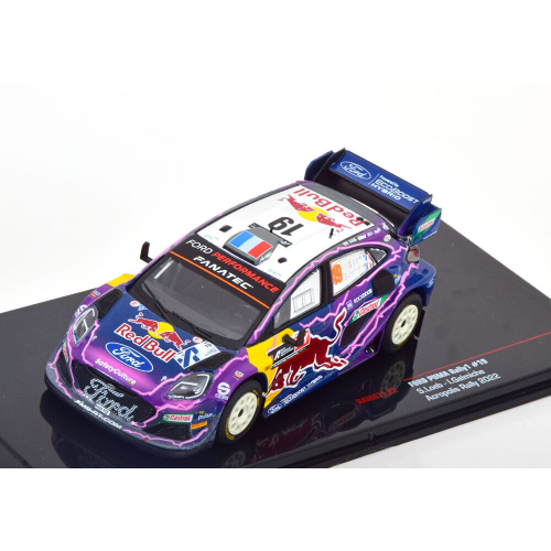 FORD PUMA WRC N.19 RALLY ACROPOLIS 2022 LOEB/ISABELLE 1:43 Ixo Model Auto Rally Modellino