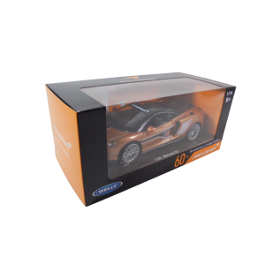 MCLAREN GT 2019 METALLIC DARK BEIGE 60th ANNIVERSARY EDITION 1:24 Welly Auto Competizione Modellino